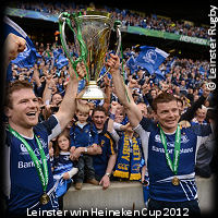 Heineken Cup Final 2012 Gordon D'Arcy & Brian O'Driscoll